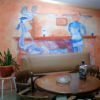 Voir le détail de cette oeuvre: Fresque Café le Boulevard